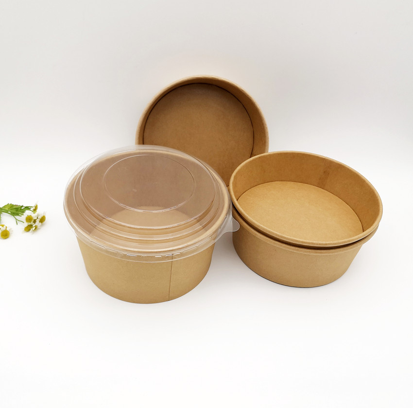 Disposable  kraft paper bowl